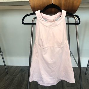 Lululemon — Pink High Neck Tank Top